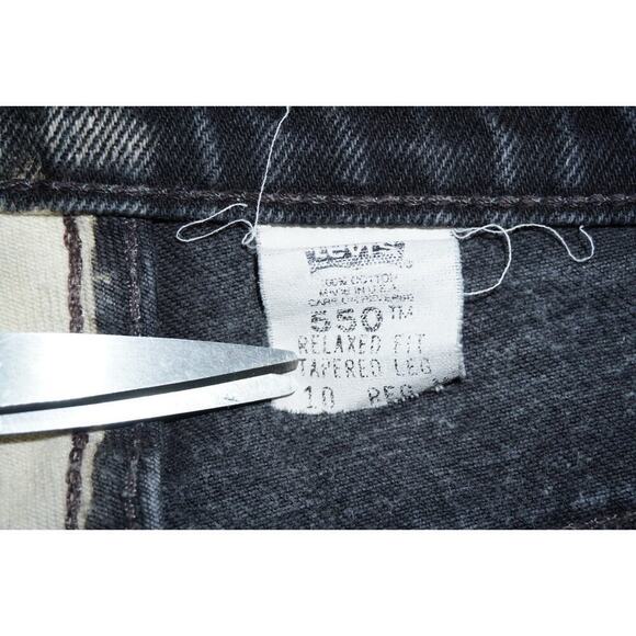 Vintage Levi’s 550 Made in USA Two-Tone|Relaxed Fit Tapered Leg | Y2K 90s 10 - Picture 7 of 7